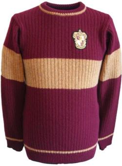 OFFICIAL WARNER BROS. HARRY POTTER GRYFFINDOR QUIDDITCH SWEATER